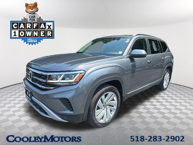 Platinum Gray Metallic 2021 Volkswagen Atlas SUV / Crossover All-Wheel Drive 8-Speed Automatic