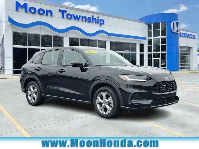 Crystal Black Pearl 2024 Honda HR-V LX AWD SUV / Crossover All-Wheel Drive Continuously Variable Transmission