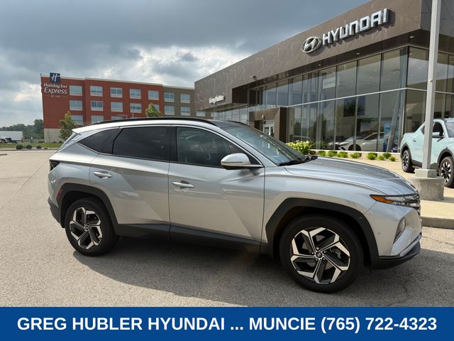 Shimmering Silver 2023 Hyundai Tucson SUV / Crossover All-Wheel Drive 8-Speed Automatic
