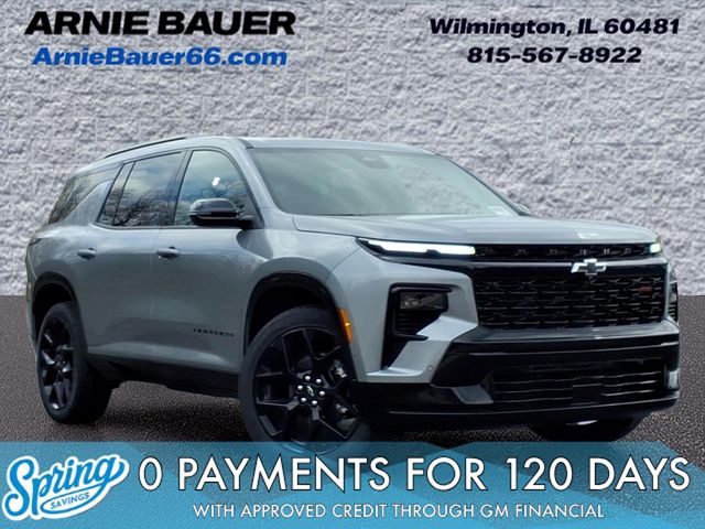 Sterling Gray Metallic 2026 Chevrolet Traverse RS AWD SUV / Crossover Four-Wheel Drive 8-Speed Automatic