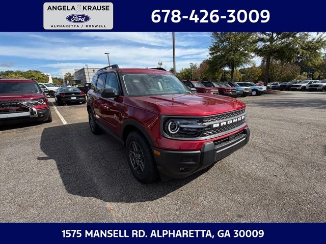 Ruby Red Metallic Tinted Clearcoat 2025 Ford Bronco Sport SUV / Crossover All-Wheel Drive 8-Speed Automatic