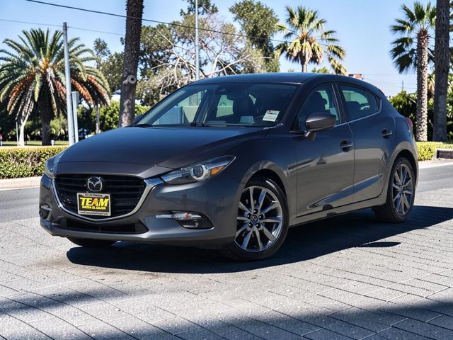 Machine Gray Metallic 2018 Mazda MAZDA3 Grand Touring Hatchback Hatchback Front-Wheel Drive 6-Speed Automatic