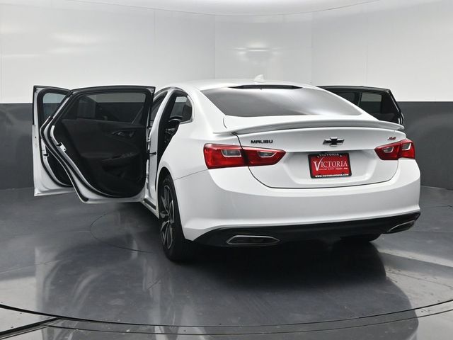 2023 Chevrolet Malibu RS White at North Houston Mitsubishi