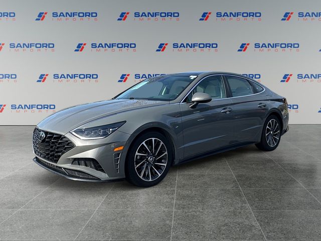 Hampton Gray 2022 Hyundai Sonata Limited FWD Sedan Front-Wheel Drive 8-Speed Automatic