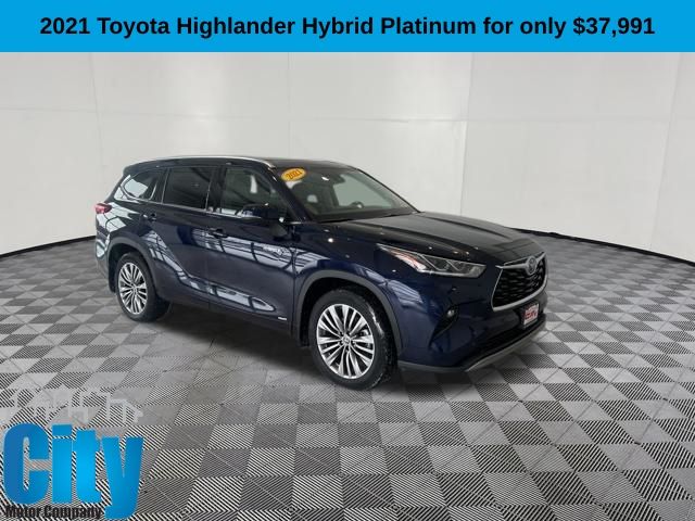 Blueprint 2021 Toyota Highlander Hybrid Platinum AWD SUV / Crossover All-Wheel Drive Continuously Variable Transmission