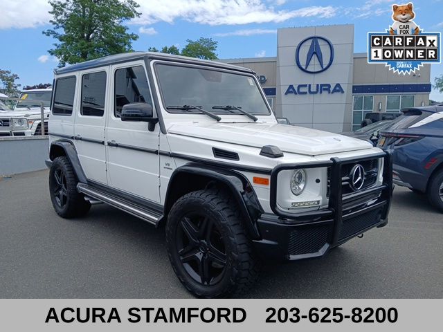 Polar White 2017 Mercedes-Benz G-Class AMG G 63 4MATIC SUV / Crossover All-Wheel Drive 7-Speed Automatic