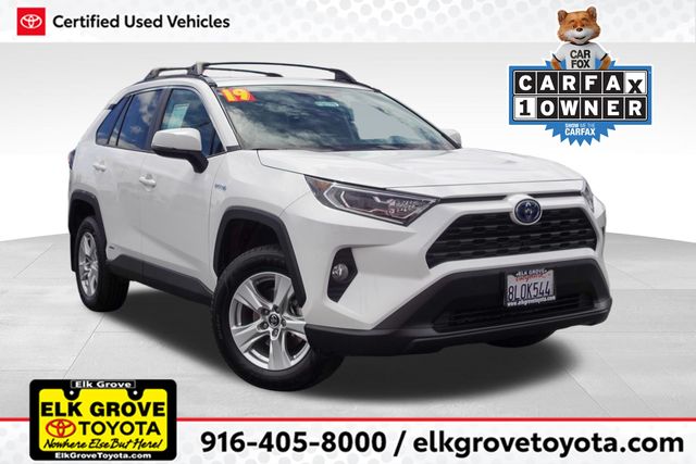used 2019 Toyota RAV4 Hybrid car, priced at $30,000