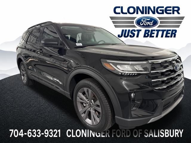 Black Metallic 2026 Ford Explorer SUV / Crossover All-Wheel Drive Automatic