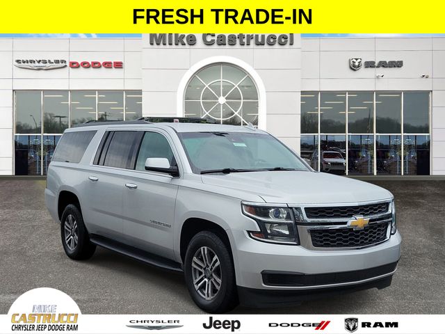 Silver Ice Metallic 2016 Chevrolet Suburban SUV / Crossover Four-Wheel Drive 6-Speed Automatic Overdrive