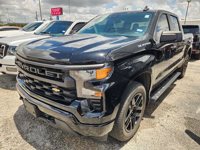 2023 Chevrolet Silverado 1500 Custom Black at Classic Elite Chevrolet Sugar Land