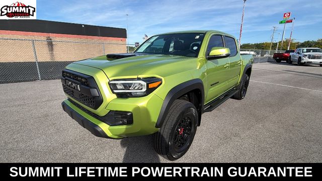 Green (Electric Lime) 2022 Toyota Tacoma Pickup Truck Four-Wheel Drive 6-Speed Automatic