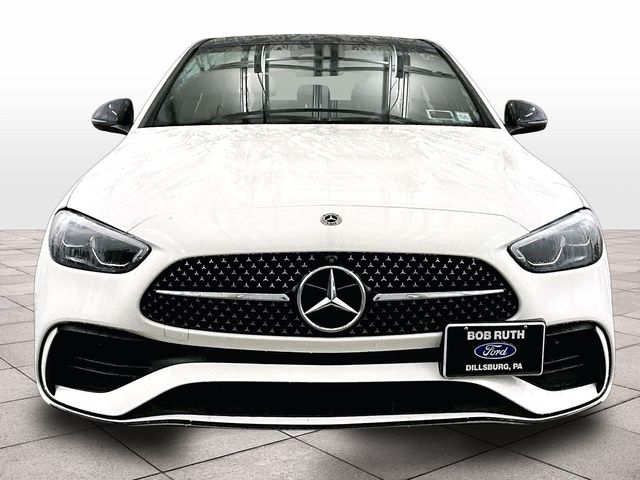 2022 Mercedes-Benz C-Class C 300 White at Bob Ruth Ford