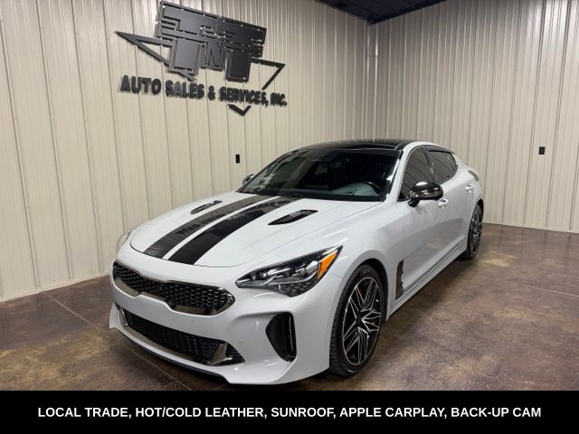Ceramic Silver 2022 Kia Stinger Sedan Rear-Wheel Drive 8-Speed Automatic