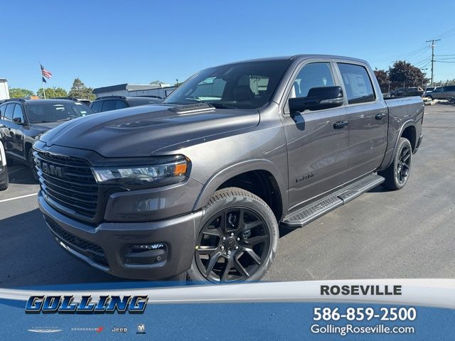 Gray (Granite Crystal Metallic Clearcoat) 2026 RAM 1500 Pickup Truck Four-Wheel Drive 8-Speed Automatic