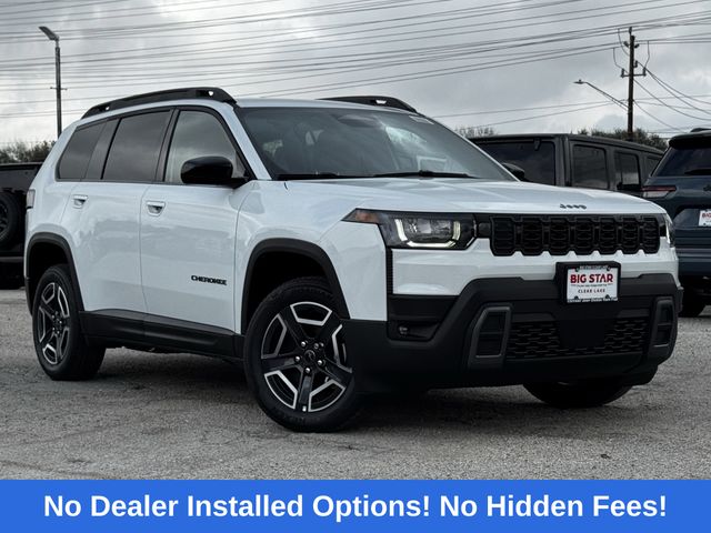 2026 Jeep Cherokee Laredo White at River Oaks CDJR