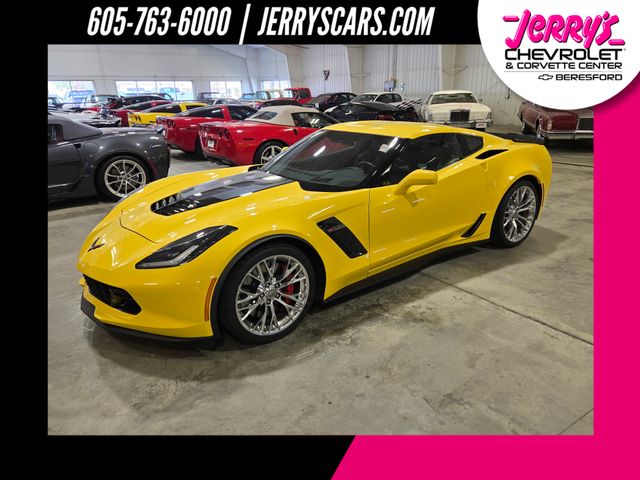 Corvette Racing Yellow Tintcoat 2016 Chevrolet Corvette Coupe Rear-Wheel Drive 7-Speed Manual