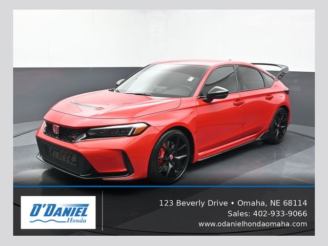 Red 2025 Honda Civic Type R Hatchback Front-Wheel Drive 6-Speed Manual