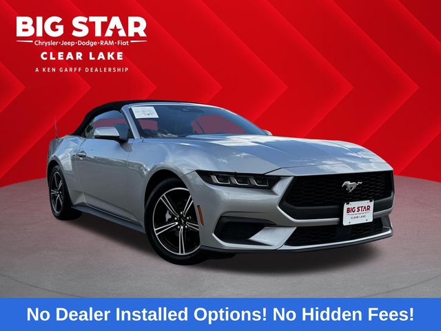 2025 Ford Mustang EcoBoost Premium Silver at DeMontrond Mazda