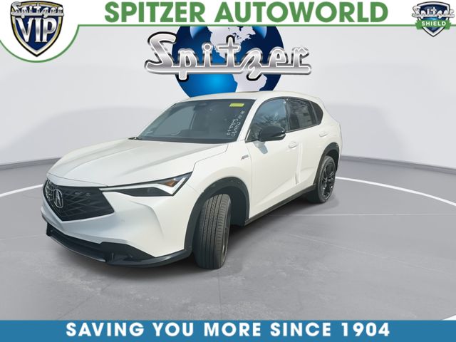 2026 Acura ADX A-Spec Advance Package White at Spitzer Acura