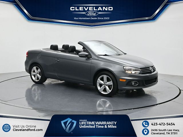 Indium Gray 2012 Volkswagen Eos Convertible Front-Wheel Drive 6-Speed Dual Clutch