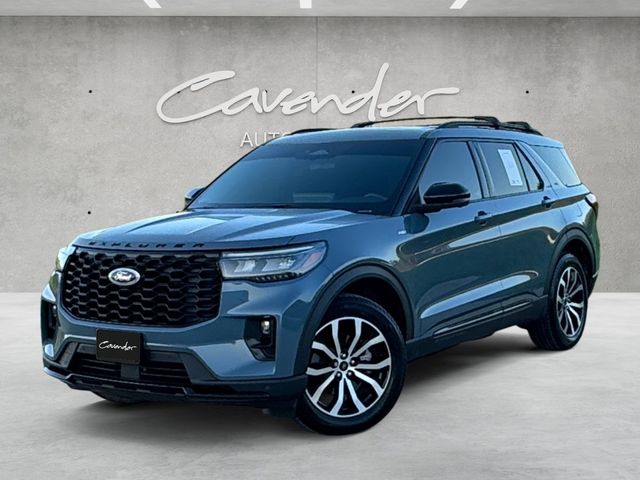 Vapor Blue 2025 Ford Explorer SUV / Crossover All-Wheel Drive Automatic