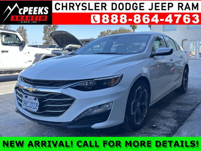 Summit White 2023 Chevrolet Malibu Sedan Front-Wheel Drive Continuously Variable Transmission