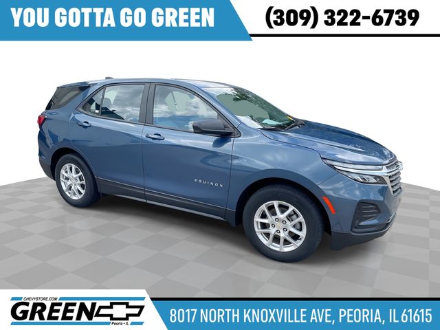 Lakeshore Blue Metallic 2024 Chevrolet Equinox SUV / Crossover Front-Wheel Drive 6-Speed Automatic Overdrive