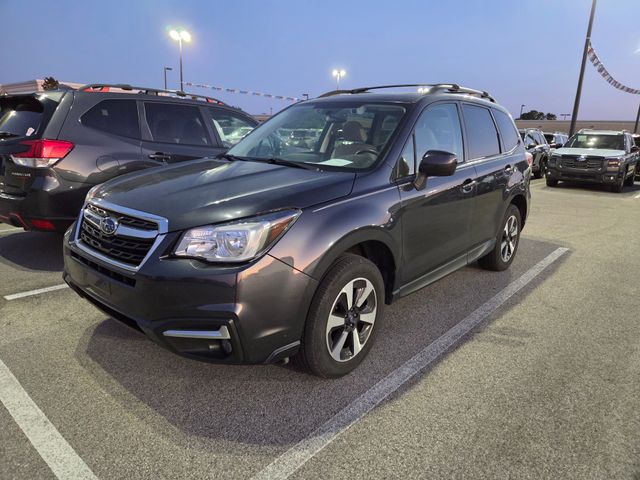 Dark Gray Metallic 2018 Subaru Forester SUV / Crossover All-Wheel Drive Continuously Variable Transmission