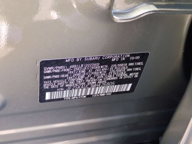 Used 2021 Green Subaru Limited image 38