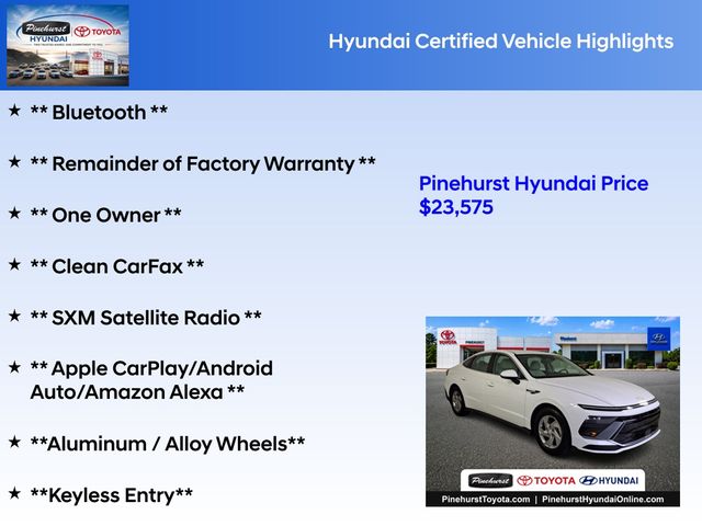 Used 2025 Hyundai Sonata Sedan