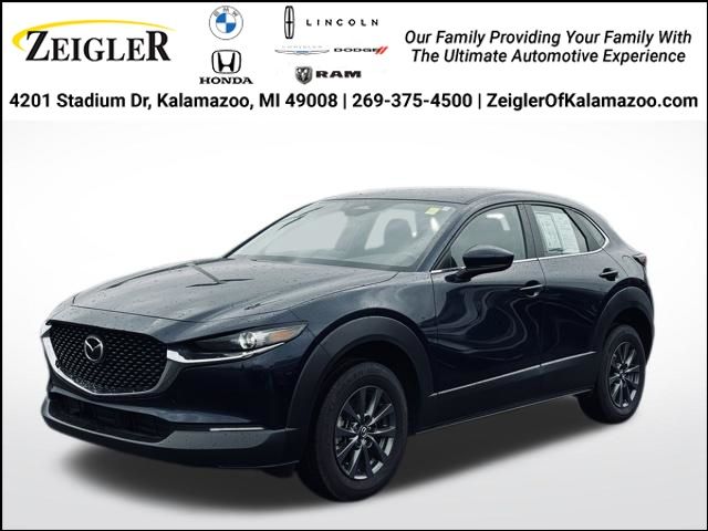 Deep Crystal Blue Mica 2024 Mazda CX-30 2.5 S AWD SUV / Crossover All-Wheel Drive 6-Speed Automatic