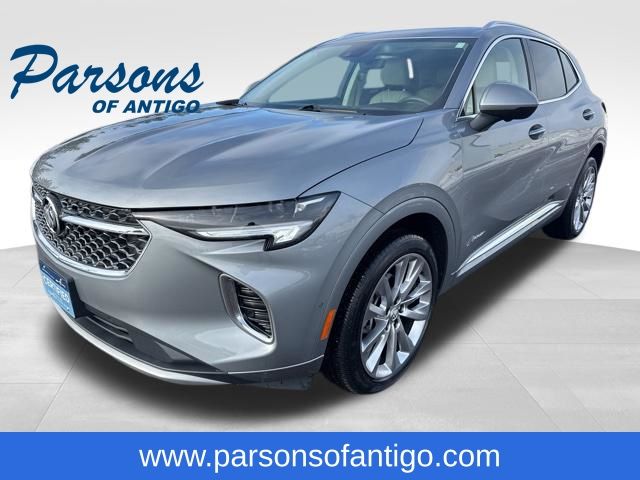 Moonstone Gray Metallic 2023 Buick Envision Avenir AWD SUV / Crossover All-Wheel Drive 9-Speed Automatic
