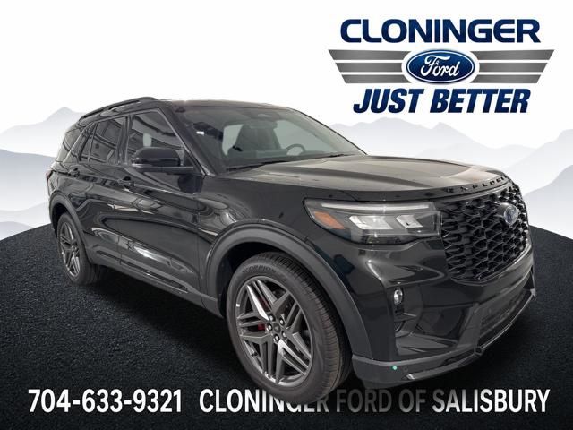 Black Metallic 2026 Ford Explorer SUV / Crossover All-Wheel Drive Automatic