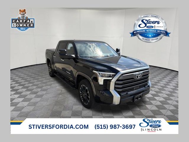 Midnight Black Metallic 2025 Toyota Tundra Pickup Truck Four-Wheel Drive Automatic