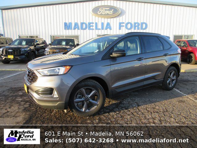 Gray Metallic 2024 Ford Edge SUV / Crossover All-Wheel Drive 8-Speed Automatic