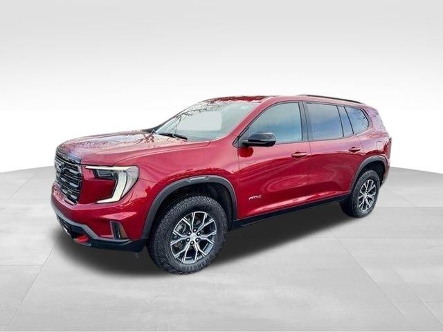 Volcanic Red Tintcoat 2024 GMC Acadia SUV / Crossover Four-Wheel Drive 8-Speed Automatic