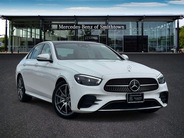 Polar White 2023 Mercedes-Benz E-Class Sedan All-Wheel Drive 9-Speed Automatic