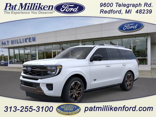 Star White Metallic Tri-Coat 2026 Ford Expedition SUV / Crossover Four-Wheel Drive Automatic