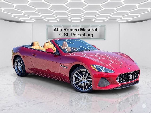 Rosso Trionfale Metallic 2019 Maserati GranTurismo Convertible Rear-Wheel Drive 6-Speed Automatic