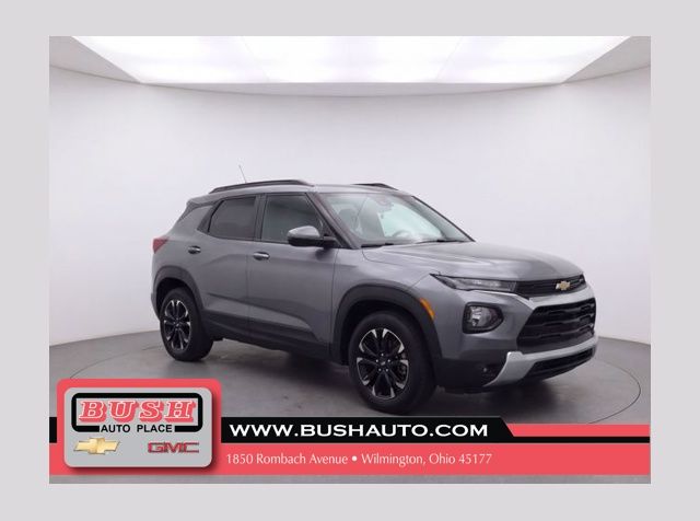 Gray (Satin Steel Metallic) 2021 Chevrolet Trailblazer LT FWD SUV / Crossover Front-Wheel Drive Continuously Variable Transmission