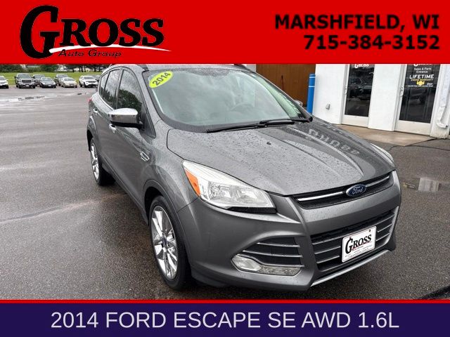 Sterling Gray Metallic 2014 Ford Escape SE FWD SUV / Crossover Front-Wheel Drive 6-Speed Automatic