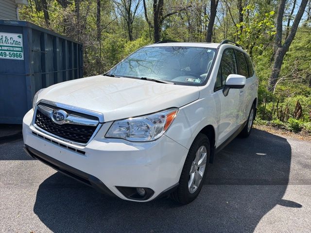 2016 Subaru Forester 2.5i Premium White at Subaru and VW of Moon Township