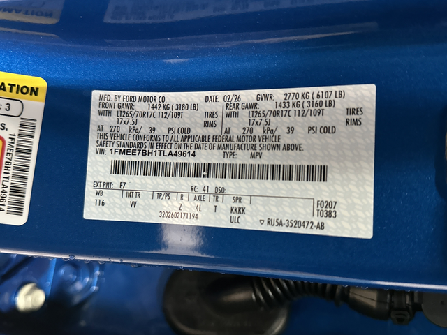 New 2026 Blue Metallic Ford Big Bend image 39