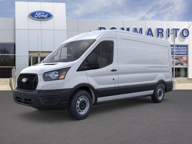 Oxford White 2026 Ford Transit Cargo 250 Medium Roof LB RWD Van Rear-Wheel Drive