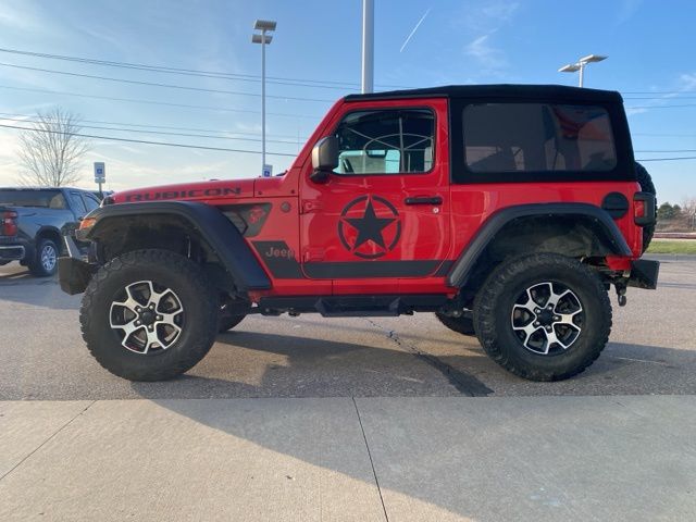 2022 Jeep Wrangler Rubicon - Firecracker Red Clearcoat exterior view 8