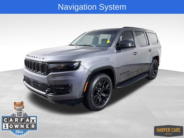 Baltic Gray Metallic Clearcoat 2023 Jeep Wagoneer Series II 4WD SUV / Crossover Four-Wheel Drive 8-Speed Automatic