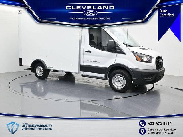Oxford White 2024 Ford Transit Chassis Van Rear-Wheel Drive 