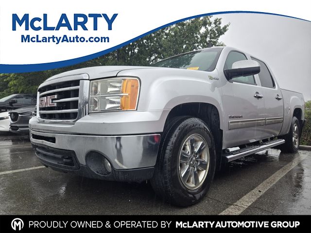 Quicksilver Metallic 2012 GMC Sierra 1500 Hybrid Pickup Truck Four-Wheel Drive 4-Speed CVT