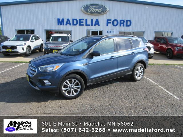 Blue Metallic 2018 Ford Escape SUV / Crossover All-Wheel Drive 6-Speed Automatic