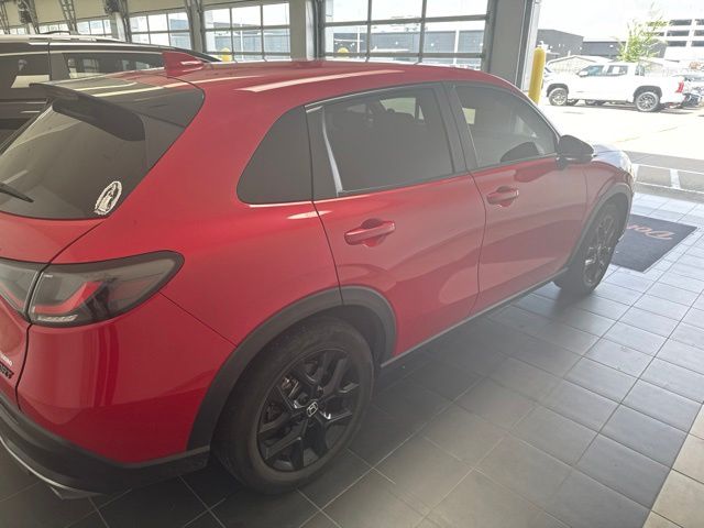 2025 Honda HR-V Sport Red at Bayshore Chrysler Jeep Dodge Ram